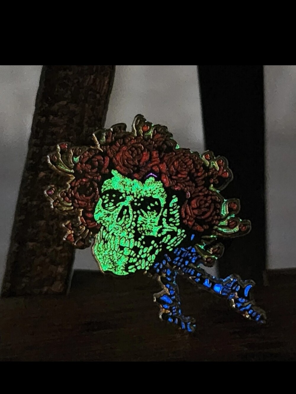 Rare Grateful Dead Pin Limited Edition Bertha Collectors Pin #19/30🌹 - Picture 2 of 8